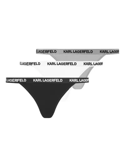 KARL LAGERFELD LOGO-DETAILING BRIEFS