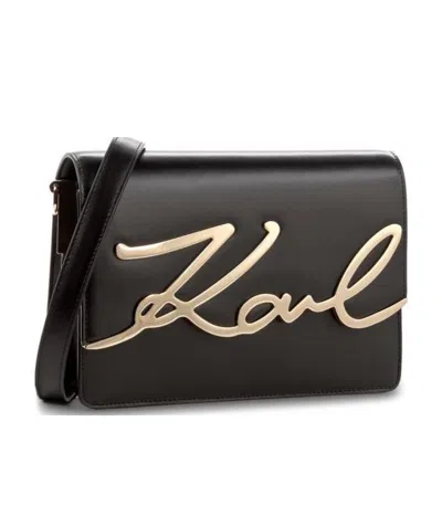 Karl Lagerfeld Handbags In Black