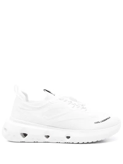 Karl Lagerfeld Logo-embellished Trainers In White