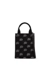 Karl Lagerfeld Logo-embellished Tote Bag In 黑色
