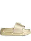 Karl Lagerfeld Logo-embossed Slides