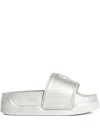 Karl Lagerfeld Logo-embossed Slides