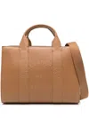 Karl Lagerfeld Logo-embossed Tote Bag In Brown
