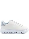 Karl Lagerfeld Logo-embroidered Sneakers In White