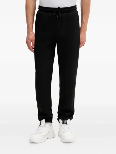 Karl Lagerfeld Logo-embroidered Track Pants In Black