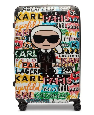 Karl Lagerfeld Logo Explosion Upright In Multi Color