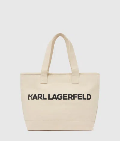 Karl Lagerfeld Logo Extra Large Tote Bag In Multi