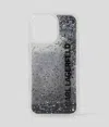 Karl Lagerfeld Logo Glitter Iphone 16 Pro Max Case