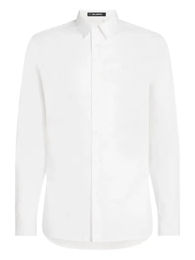 Karl Lagerfeld Logo-label Shirt In White