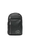 Karl Lagerfeld Logo-lettering Cross Body Bag In Black