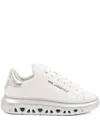 Karl Lagerfeld Logo-lettering Sneakers In White