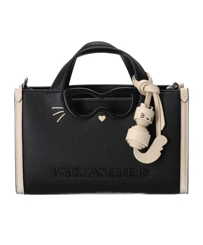 Karl Lagerfeld Logo-lettering Tote Bag