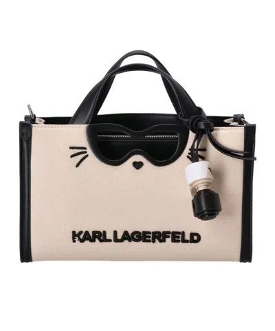 Karl Lagerfeld Logo-lettering Tote Bag