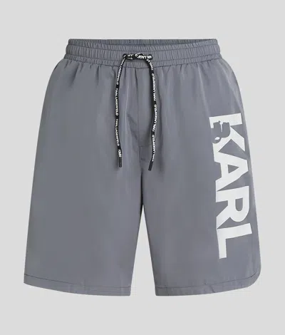 Karl Lagerfeld Man In Gray