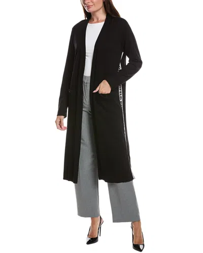 Karl Lagerfeld Logo Midi Dress In Black