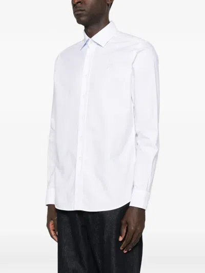 Karl Lagerfeld Logo-motif Shirt In White