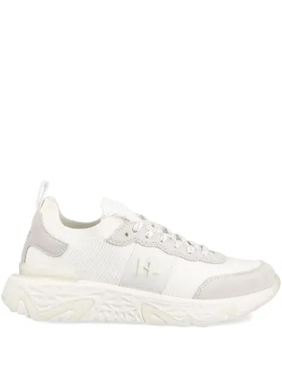 Karl Lagerfeld Logo-patch Sneakers In White