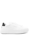 Karl Lagerfeld Logo-patch Sneakers In White