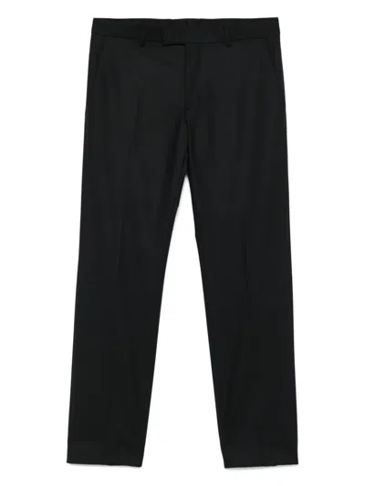 Karl Lagerfeld Logo-patch Trousers In Black