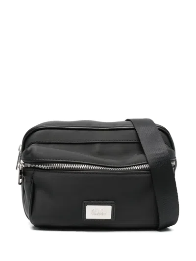 Karl Lagerfeld Logo-plaque Belt Bag In Black