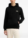 Karl Lagerfeld Logo-print Hoodie In Black