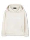 Karl Lagerfeld Logo-print Hoodie In White