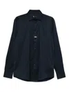 Karl Lagerfeld Logo-print Shirt In Blue