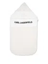 Karl Lagerfeld Logo-print Sleeping Bag In White