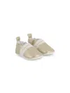 Karl Lagerfeld Logo-print Slippers In Gold