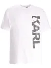 Karl Lagerfeld Logo-print T-shirt In 10 White