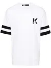 Karl Lagerfeld Logo-print T-shirt In 白色