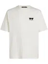 Karl Lagerfeld Sunglasses T-shirt In 白色