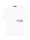 Karl Lagerfeld Short-sleeved T-shirt In White