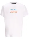 KARL LAGERFELD LOGO-PRINT T-SHIRT