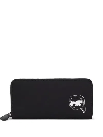 Karl Lagerfeld Logo-print Wallet