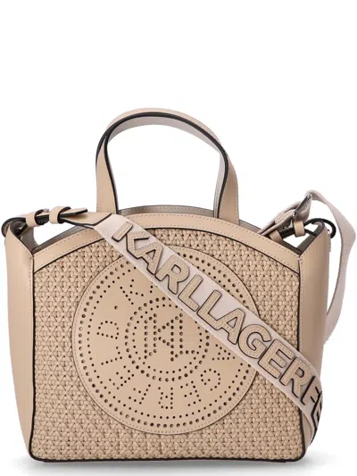 Karl Lagerfeld Logo Shoulder Bag
