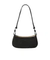 Karl Lagerfeld Logo Shoulder Bag In Black