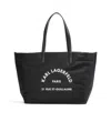 Karl Lagerfeld Medium Rsg Tote Bag In Black
