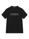 Karl Lagerfeld Logo T-shirt In Black