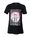 Karl Lagerfeld Logo T-shirt In Black