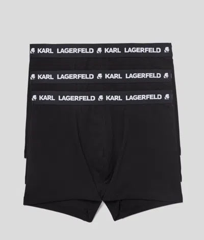KARL LAGERFELD LOGO TRUNKS – 3 PACK