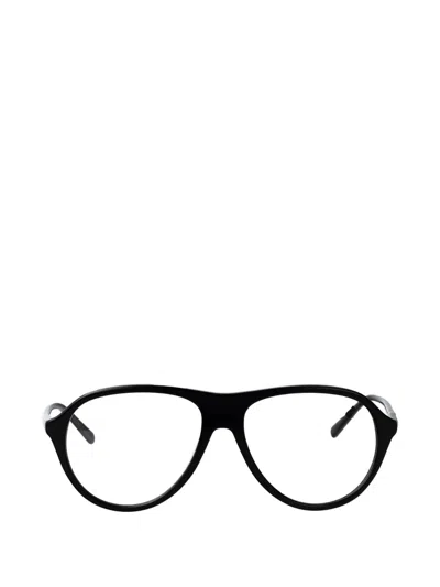 Karl Lagerfeld Logo-lettering Glasses In Black