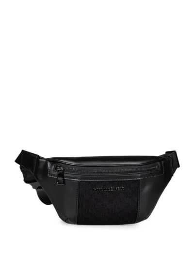 Karl Lagerfeld Logo-motif Belt Bag In Black