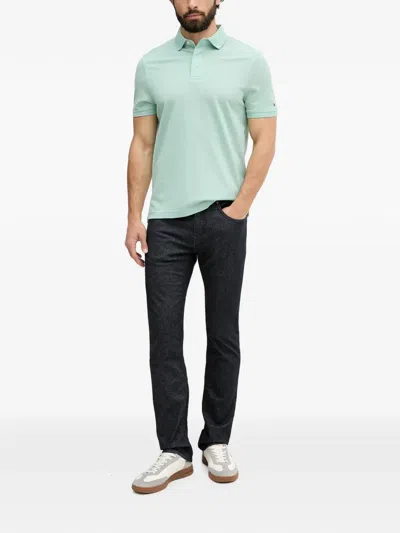 Karl Lagerfeld Logo-patch Regular-fit Denim Jeans In Blue