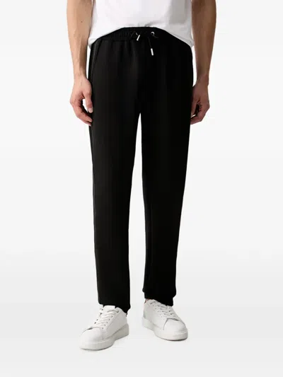 Karl Lagerfeld Logo-tape Track Pants In Black