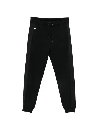 Karl Lagerfeld Logo-tape Track Pants In Black