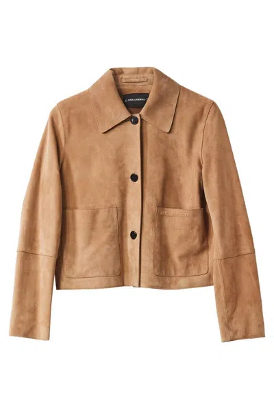 Karl Lagerfeld Jacket  Woman Color Beige