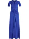 Karl Lagerfeld Ruched Maxi Dress