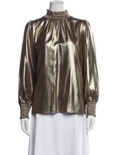 Pre-owned Karl Lagerfeld Long Sleeve Blouse