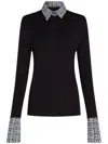 KARL LAGERFELD BOUCL� POLO SHIRT